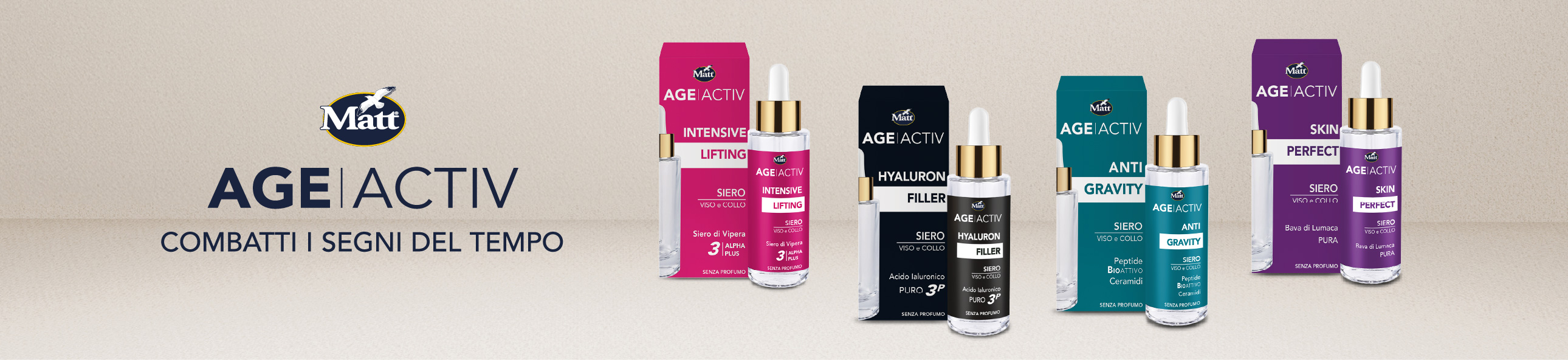 Bella da Matt - AgeActive combatti i segni del tempo