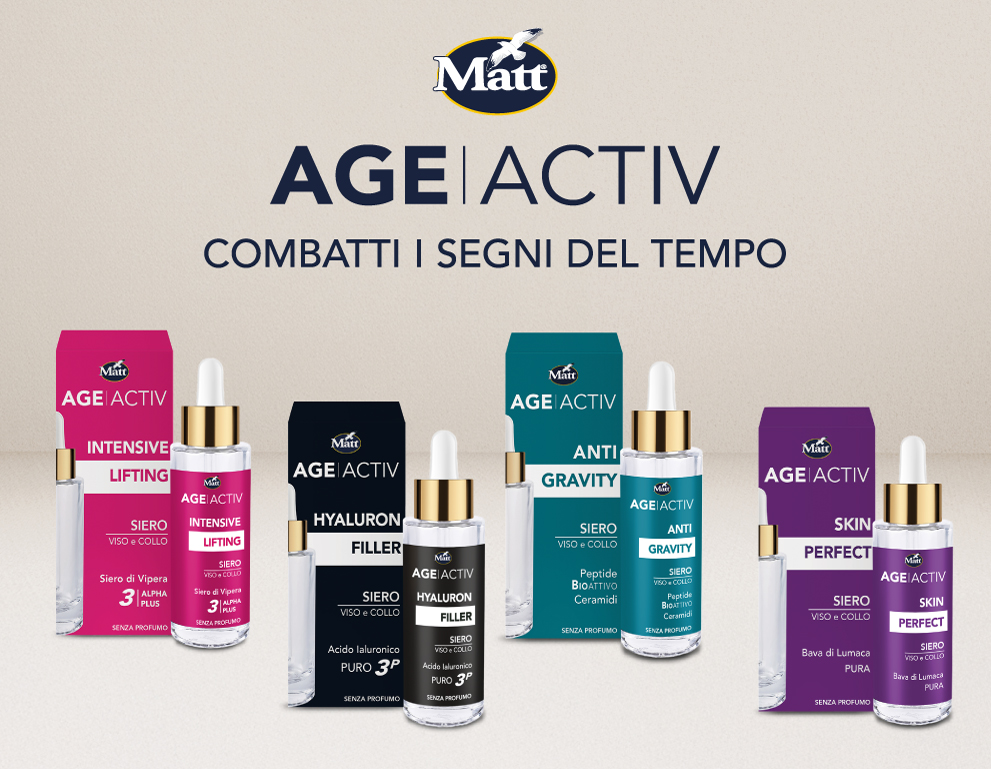 Bella da Matt - AgeActive combatti i segni del tempo